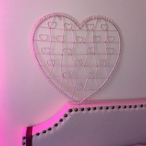 Heart wall decoration